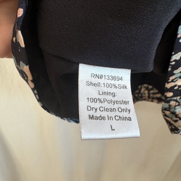 Paper Crown silk shift splatterdress Large from Anthro - Picture 4 of 5